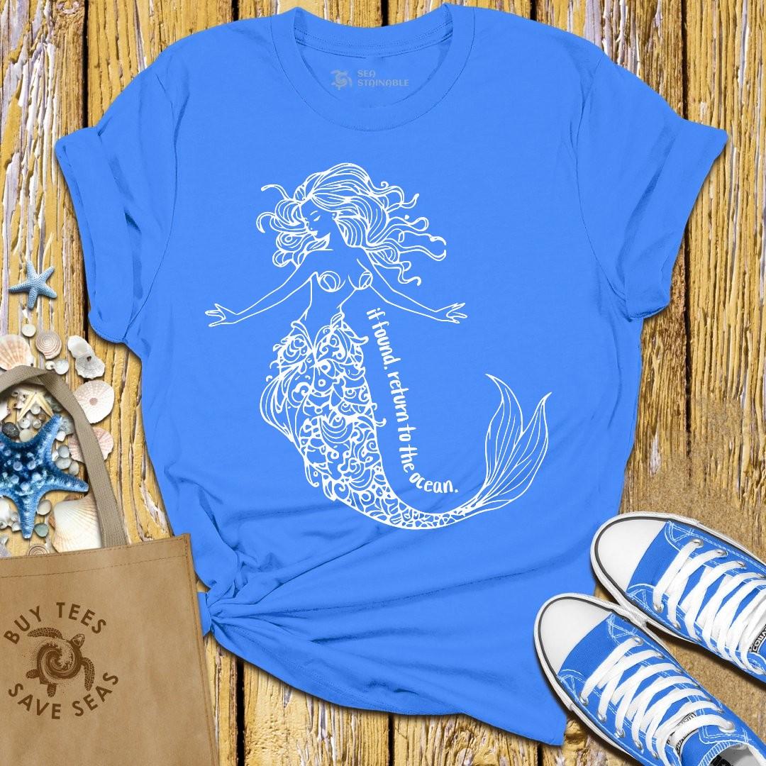 T-Shirt Blue / S Ocean Calls T Shirt