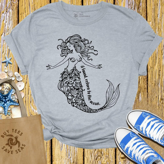 T-Shirt Sports Grey / S Ocean Calls T Shirt