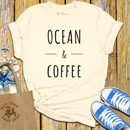 T-Shirt Sand / S Ocean & Coffee T Shirt