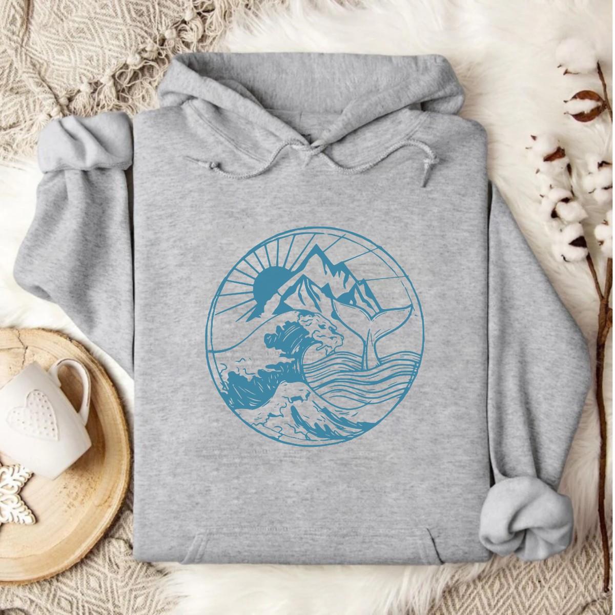 Hoodie Sports Grey / S Ocean Summit Hoodie