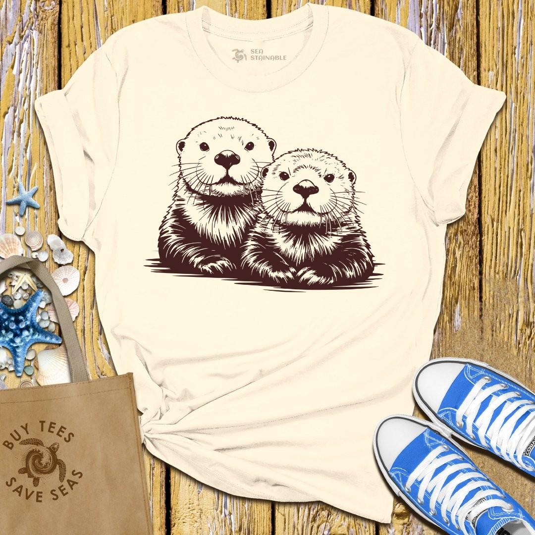 T-Shirt Sand / S Otter Pair T Shirt