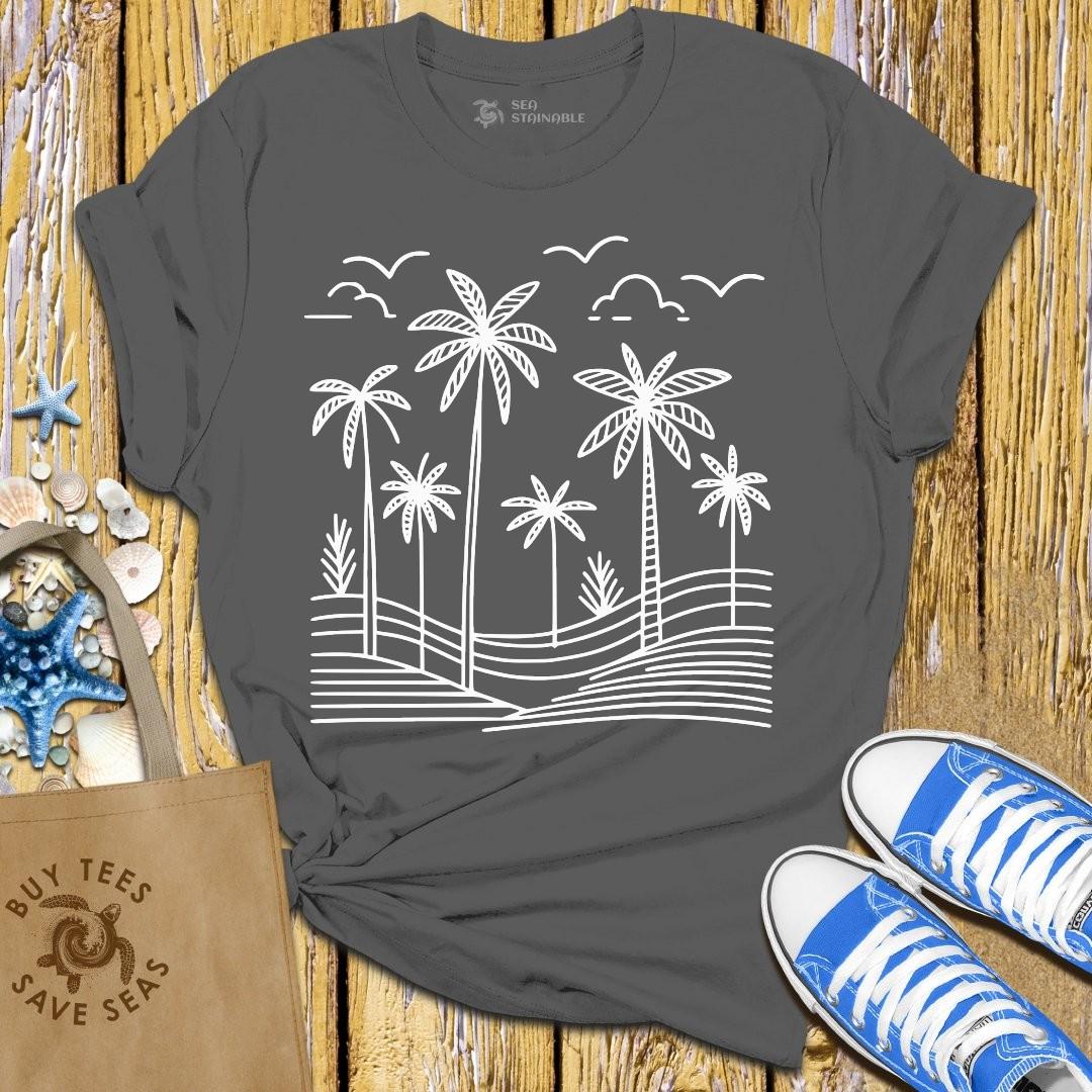T-Shirt Charcoal / S Palm Beach T Shirt
