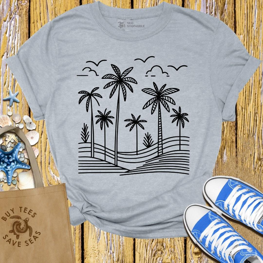 T-Shirt Sports Grey / S Palm Beach T Shirt