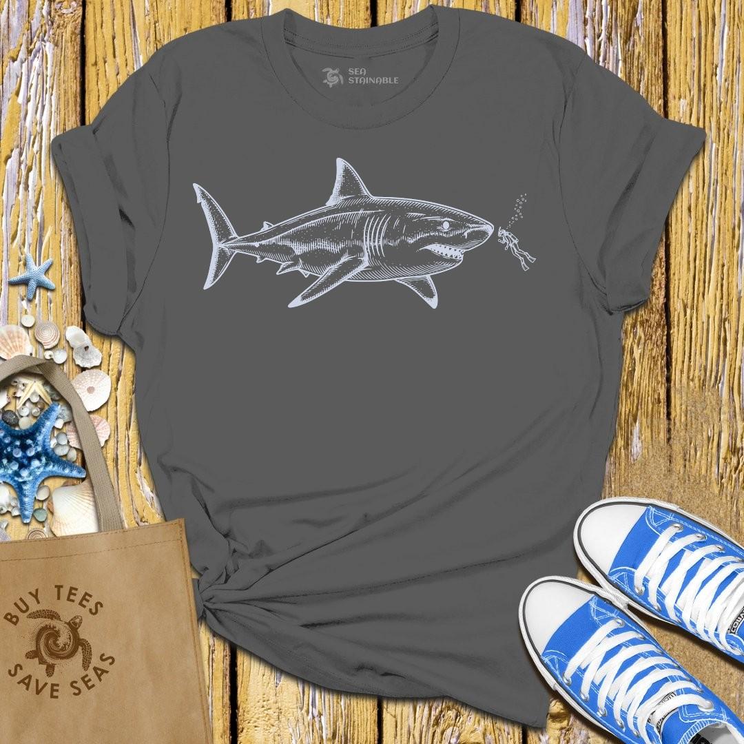 T-Shirt Charcoal / S Shark Encounter T Shirt