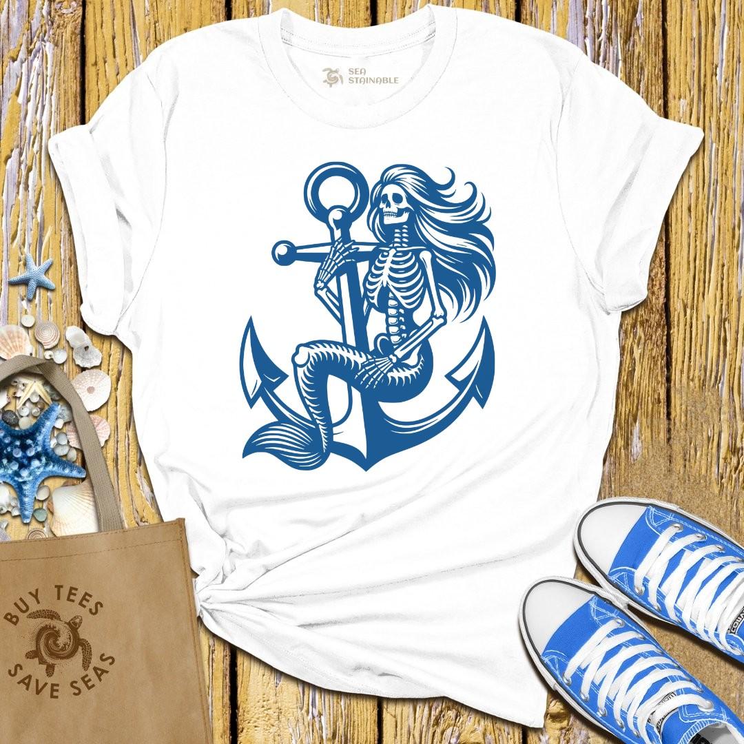 T-Shirt White / S Skeletal Siren T Shirt