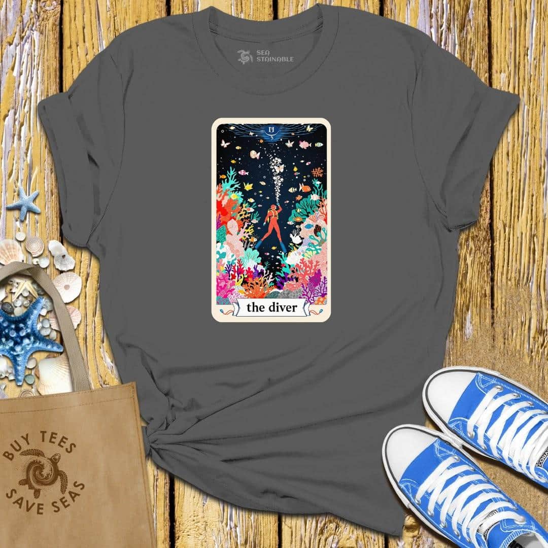 T-Shirt Charcoal / S The Diver T Shirt