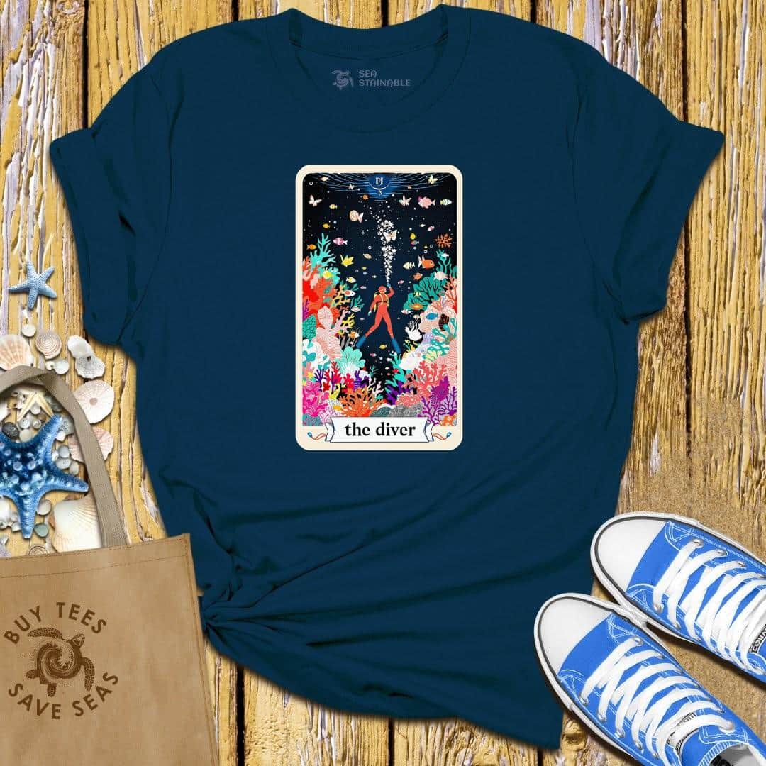 T-Shirt Navy / S The Diver T Shirt