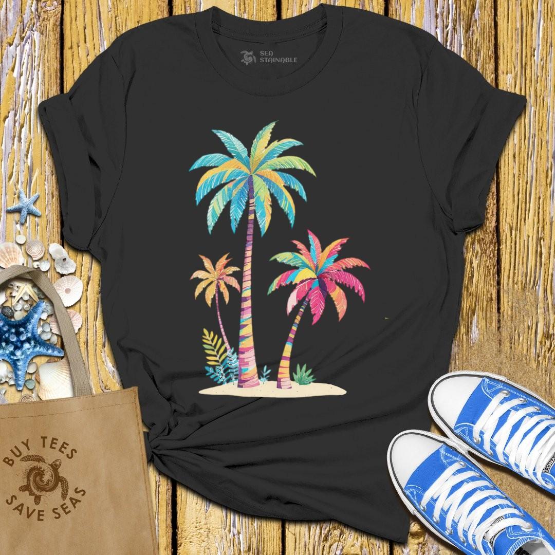 T-Shirt Black / S Tropical Palette T Shirt