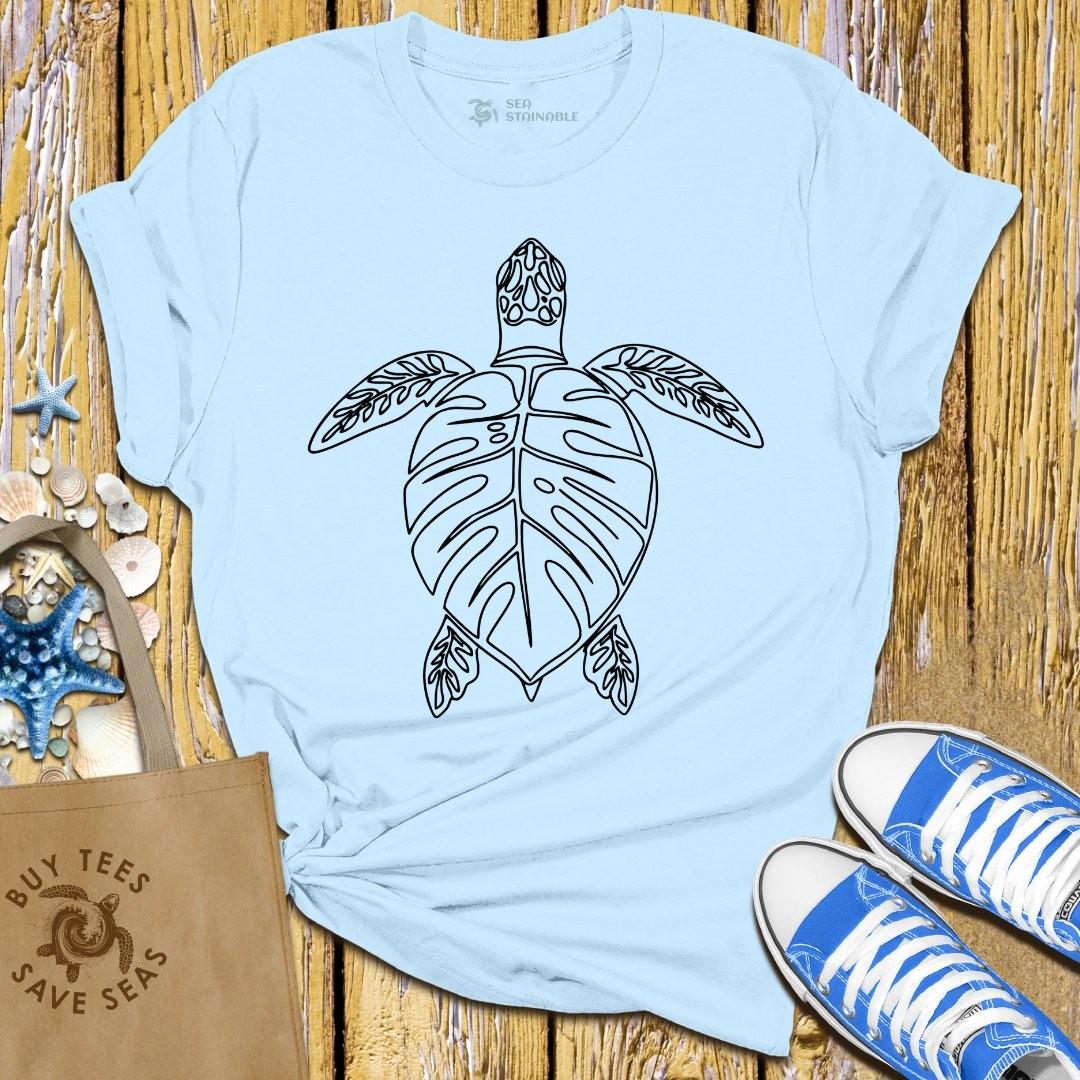 T-Shirt Tropical Turtle T Shirt