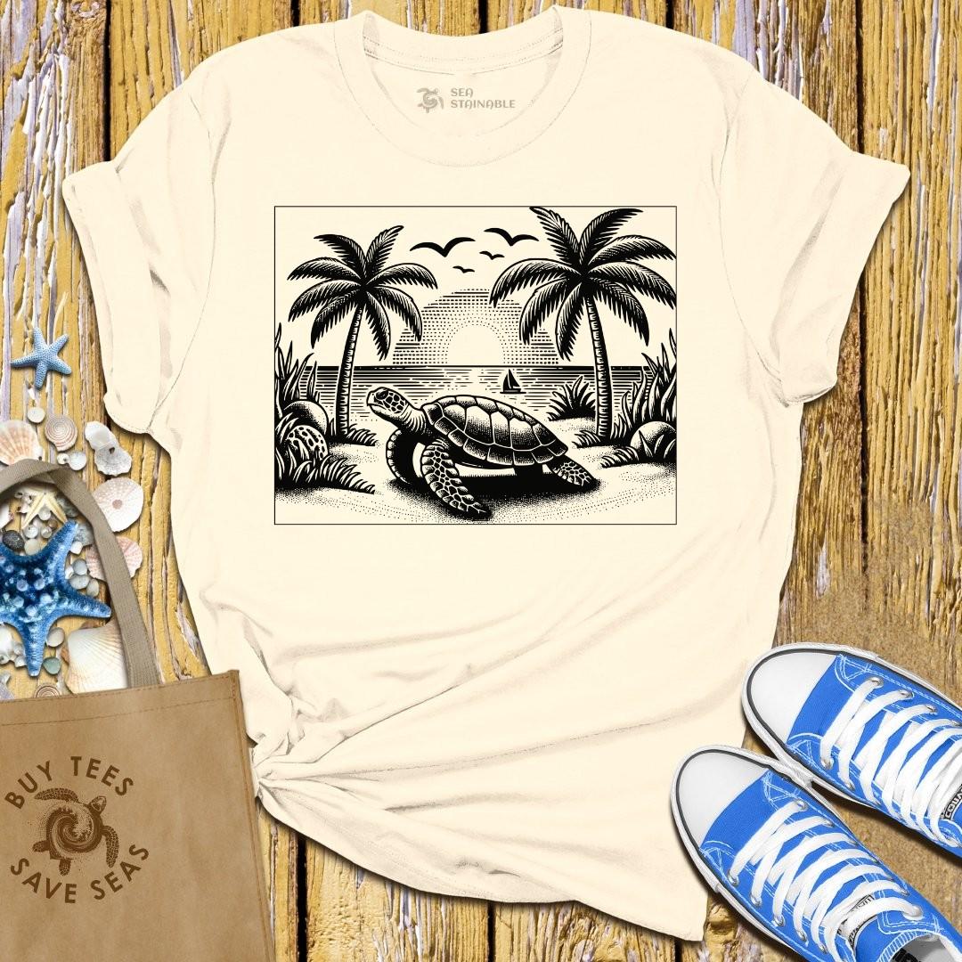 T-Shirt Sand / S Turtle Beach T Shirt