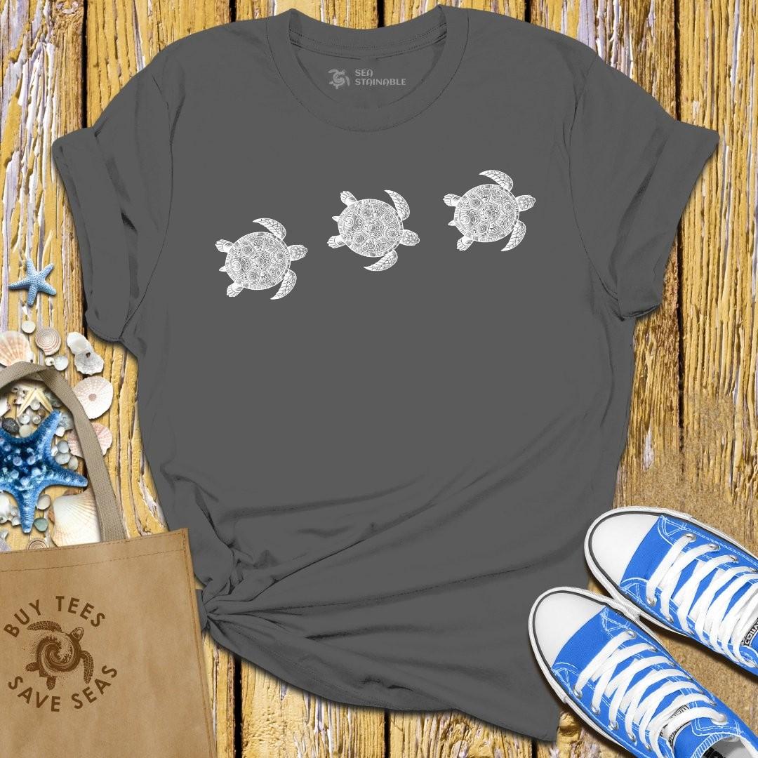 T-Shirt Charcoal / S Turtle Journey T Shirt