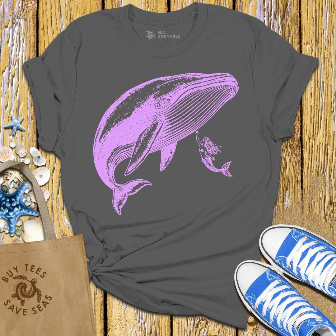 T-Shirt Charcoal / S Whale Dance T Shirt