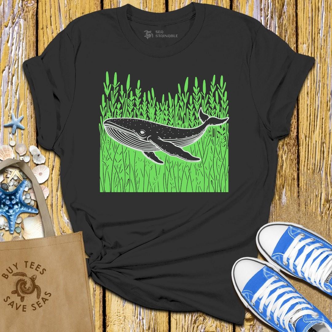 T-Shirt Black / S Whale Wilderness T Shirt