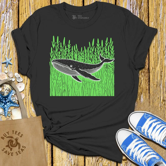 T-Shirt Black / S Whale Wilderness T Shirt