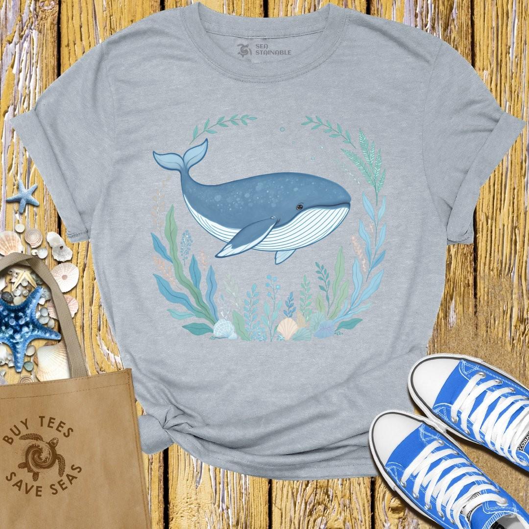 T-Shirt Sports Grey / S Whale Wonder T Shirt