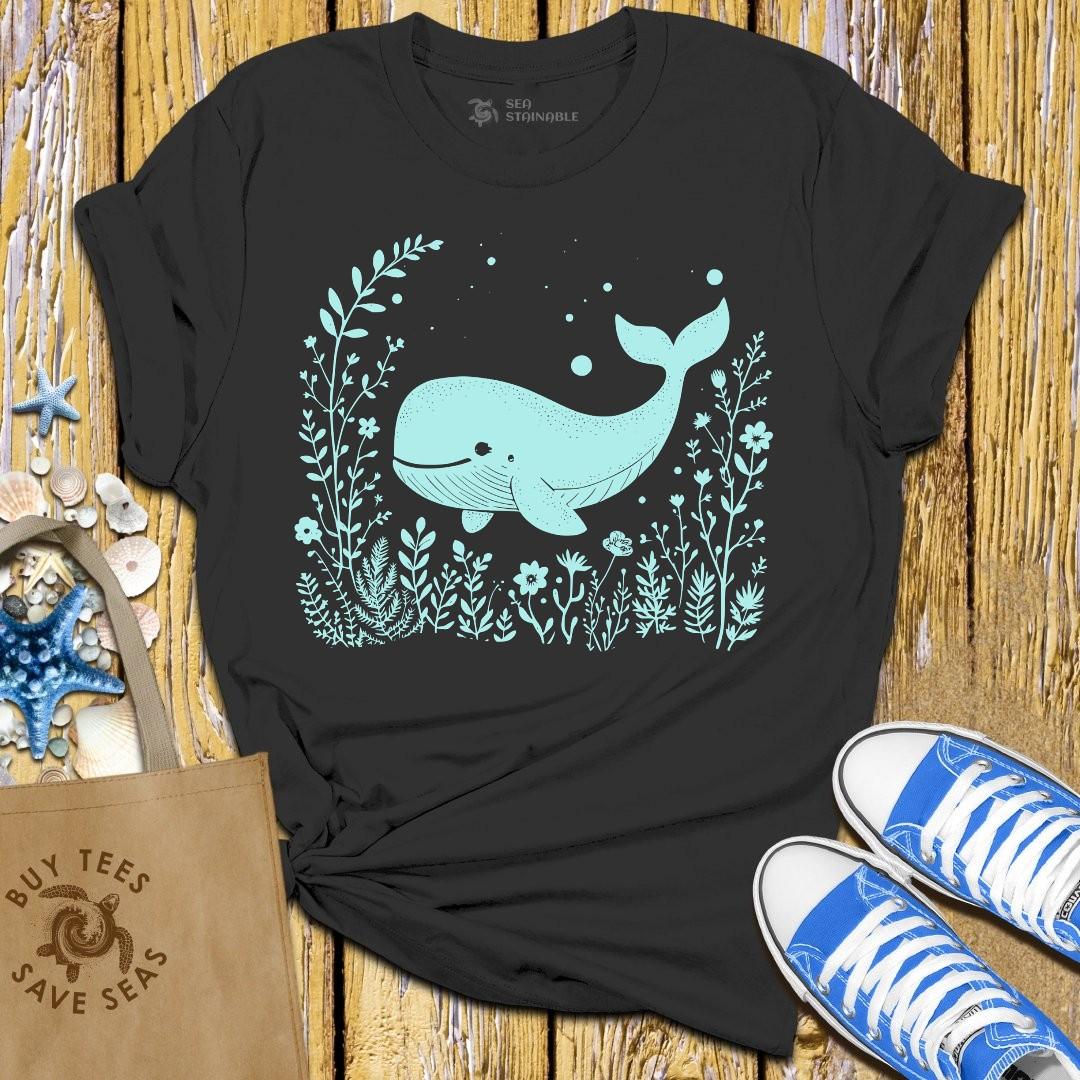 T-Shirt Black / S Whale Wonderland T Shirt
