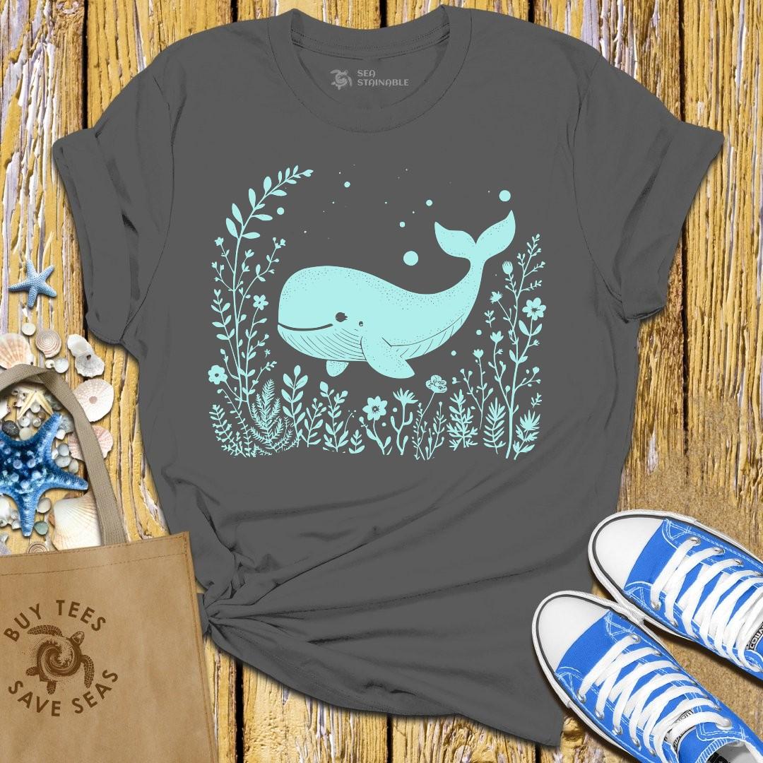T-Shirt Charcoal / S Whale Wonderland T Shirt